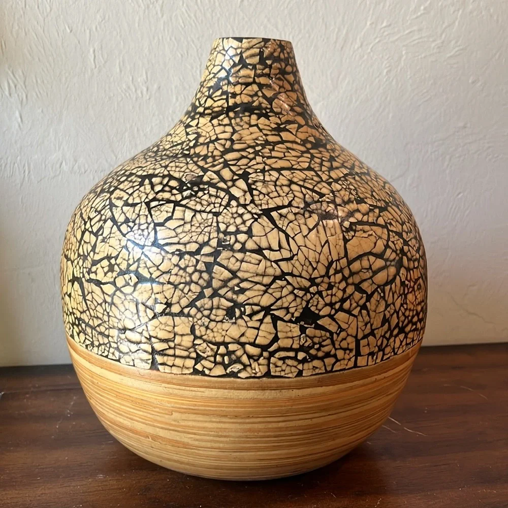 Pier 1 Bamboo Vase